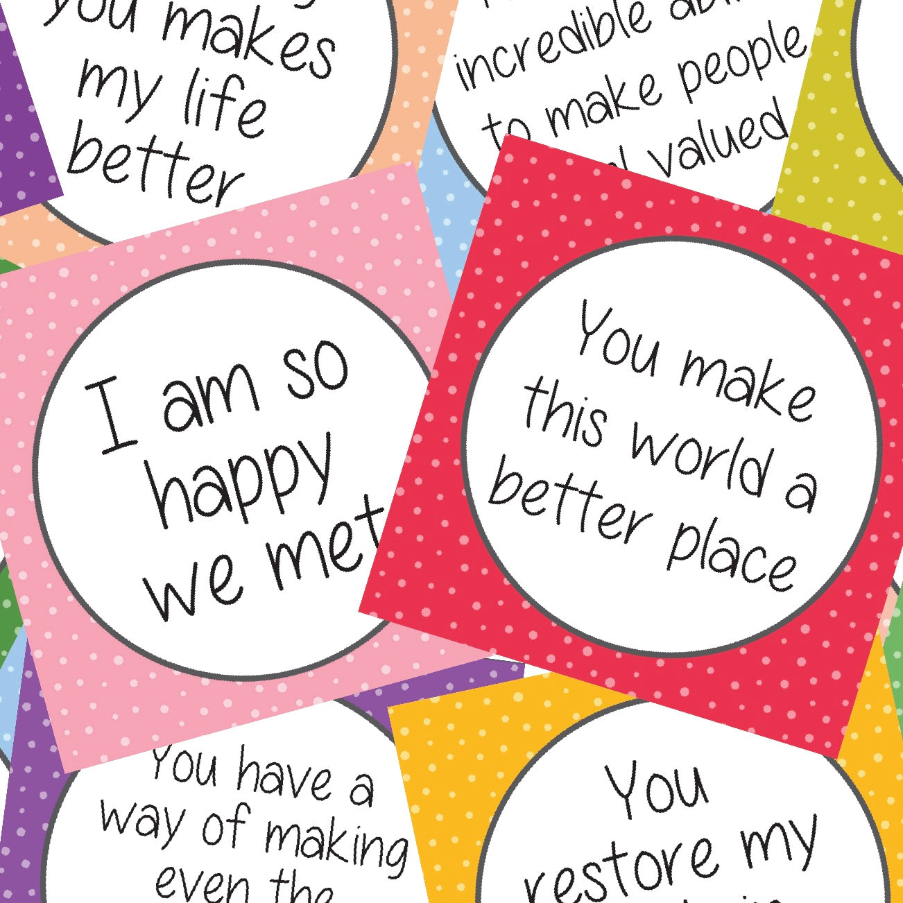 Compliment Cards - Digital Download