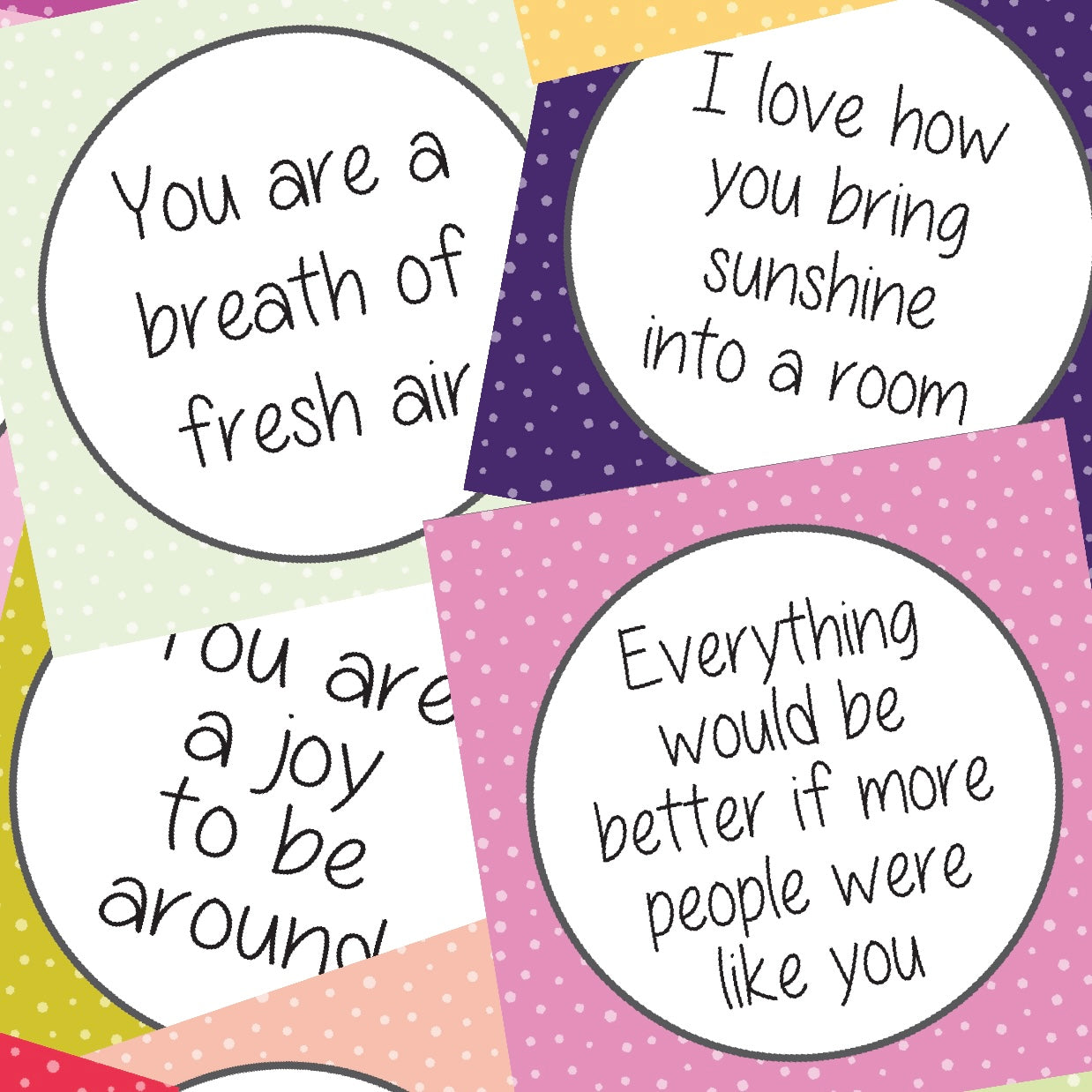 Compliment Cards - Digital Download
