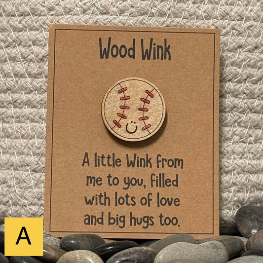 Wood Wink Sports Hug Card Gift