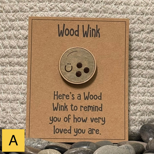 Wood Wink Sports Ball Hug Card Gift