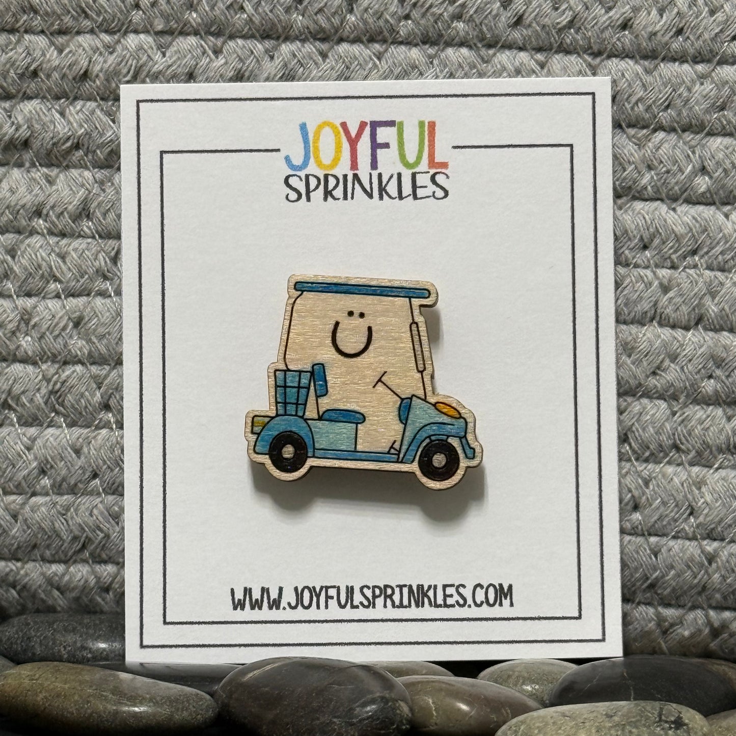 Wood Sports Magnet, Handcrafted